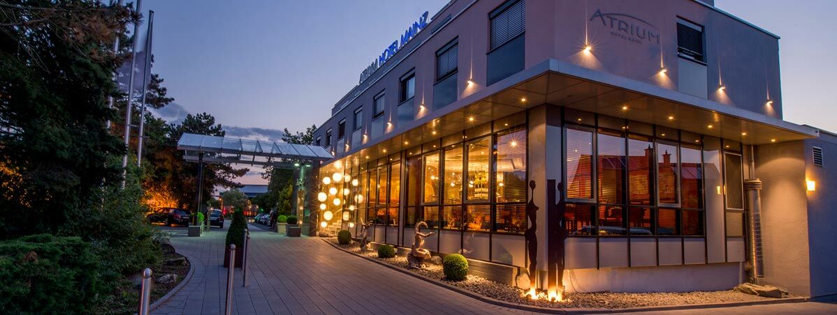 Atrium Hotel Mainz Bagian luar foto